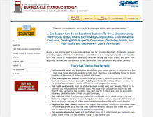 Tablet Screenshot of howtobuyagasstation.com